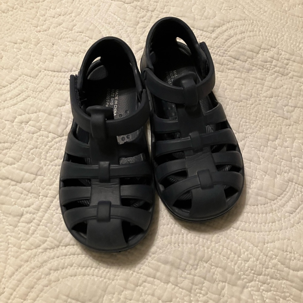 Kids Navy Waterproof Fisherman Sandals